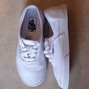 Vans tennis shoes.